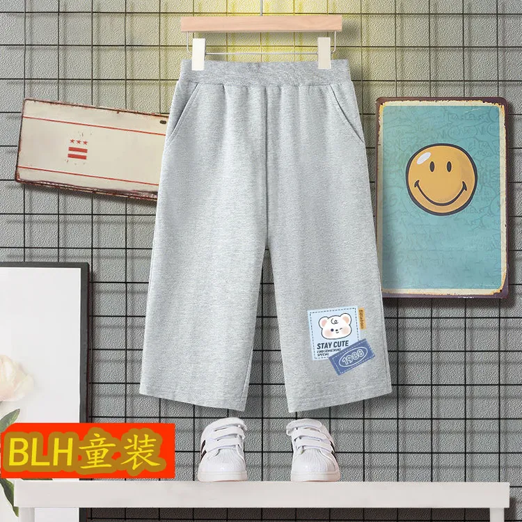 童装2025夏季女童7分裤中大童七分裤薄款新品中裤儿童短裤运动裤