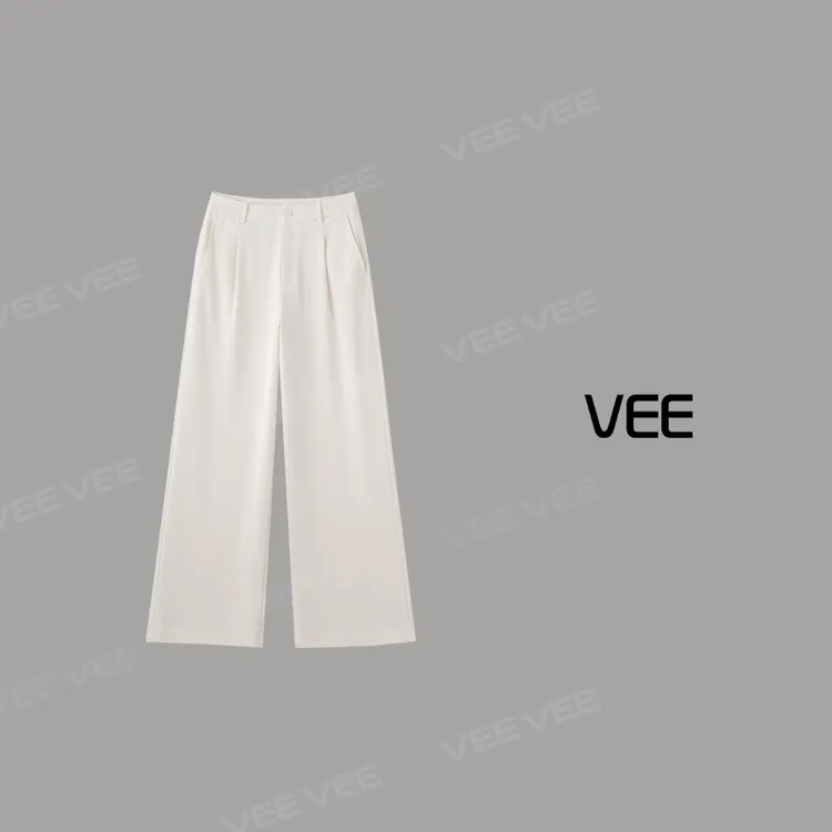 VEE【防晒裤】25新款UPF50+防晒遮阳凉感降温黑科技通勤阔腿休闲裤