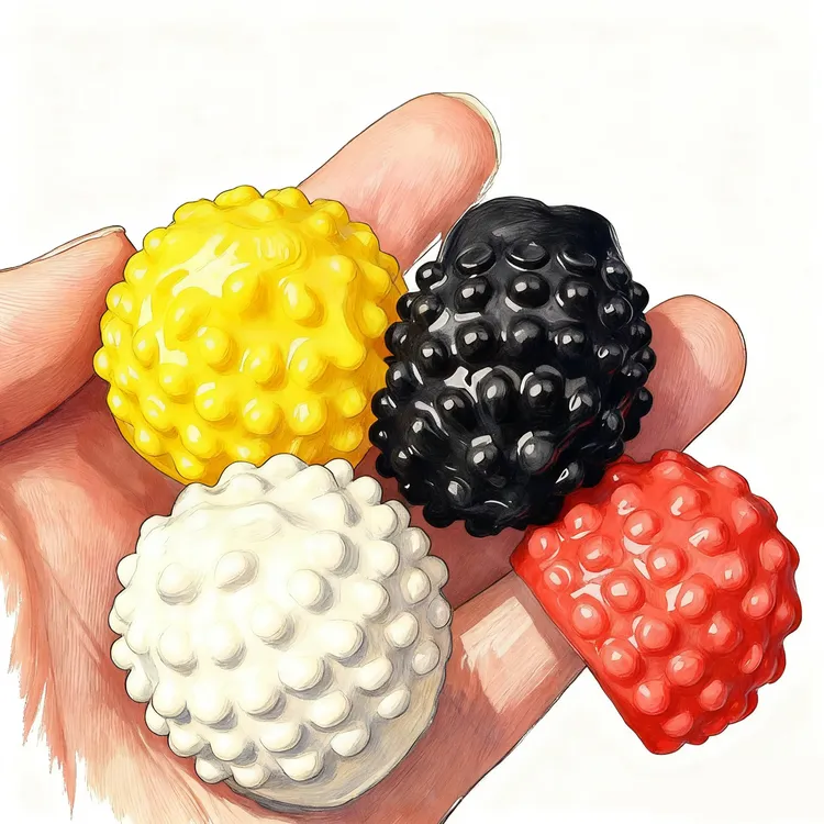 【铠甲！战甲Q弹】2025新款韩版柔软弹力保健球快乐球情侣礼物