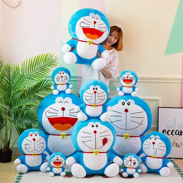 哆啦a梦公仔毛绒玩具大号叮当猫玩偶卡通机器猫动漫抓机娃娃厂家