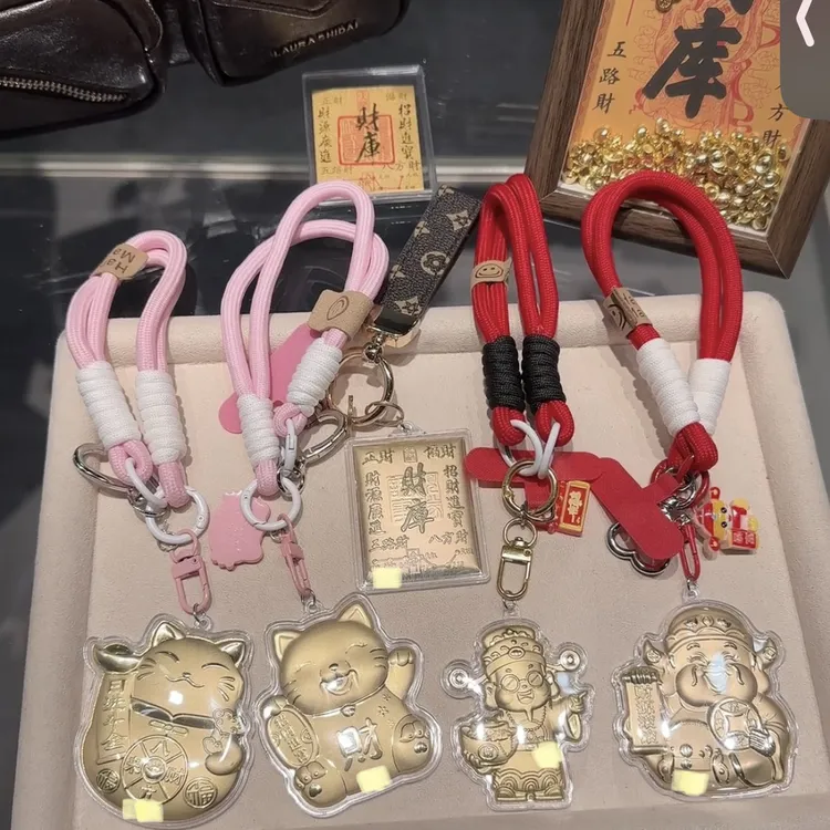 水贝新品【 斗金猫 进宝猫 财滚滚老爷 指定发老爷】挂件送节日礼物