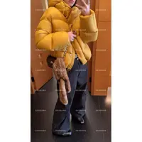 【花花菜】‘臻暖95绒’冬季新款连帽磁石扣清水白鸭绒羽绒服