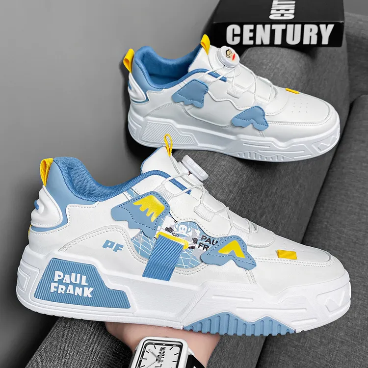 大嘴猴男士2025春秋新款潮流板鞋百搭透气休闲鞋学生低帮鞋青少年