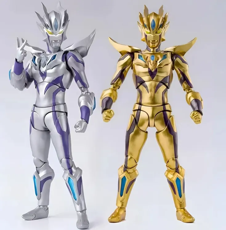 黄金赛罗奥特可动手办儿童积木玩具3-6周岁大号开发大脑小积木