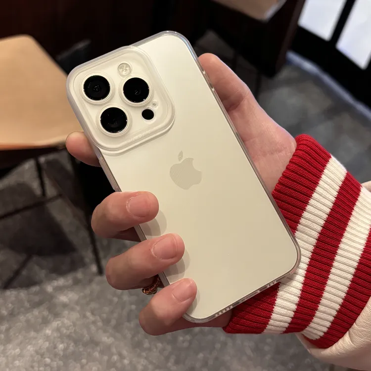 高级肤感透明适用iPhone15Promax苹果14Pro手机壳13/12镜头全包16