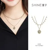 萱子 纯铜仿水晶项链 萱子时尚高级项链定制流苏链复古灵动俏皮