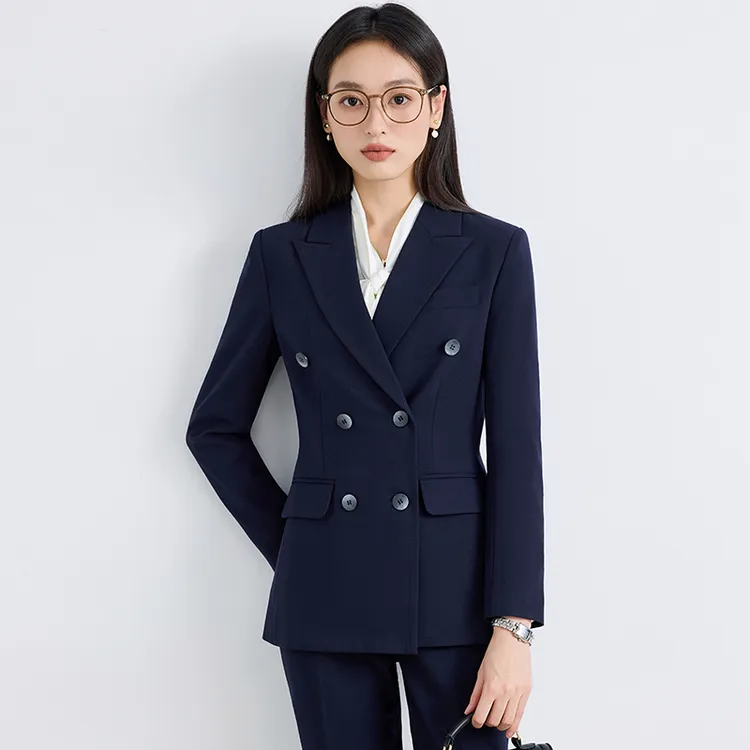 2025秋季新款时尚气质高级感长袖休闲显瘦修身女士西装西服外套