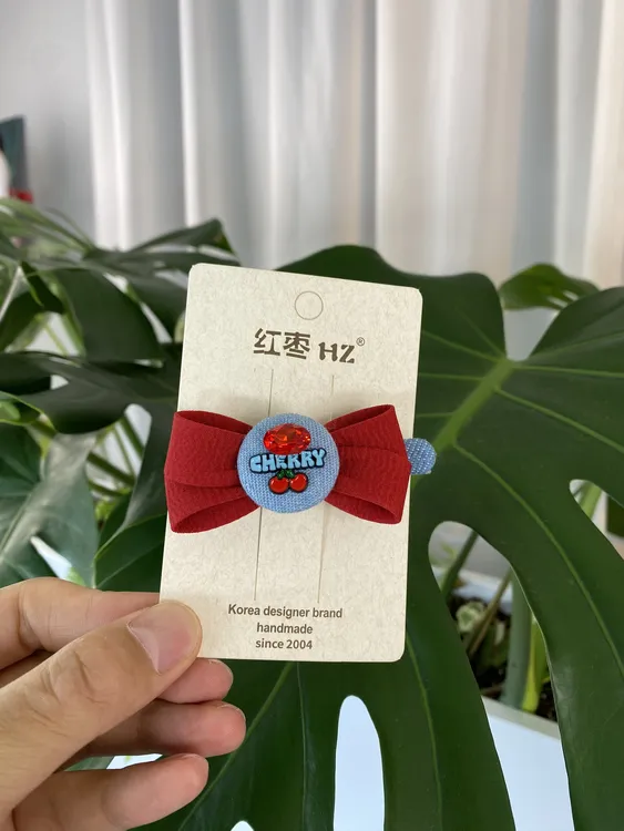 【红枣专场】少女风鸭嘴夹边夹韩版韩版韩式亲子蓝色发夹女甜美时尚