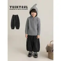 YOEHYAUL/幼悠冬一波 男童好穿不臃肿 舒适休闲百搭灯笼裤 N7225