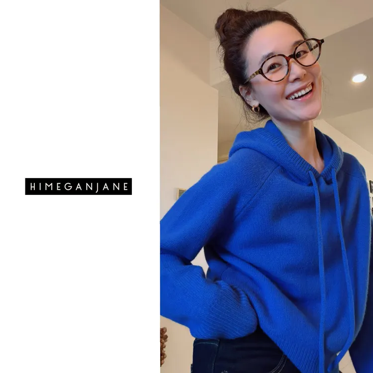 HIMEGANJANE “氧气森林”超高克重100%羊毛连帽毛衣3525