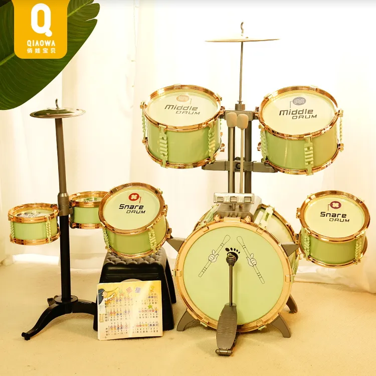 儿童打鼓玩具宝宝架子鼓打击乐器早教益智1-3到8岁男女孩生日礼物