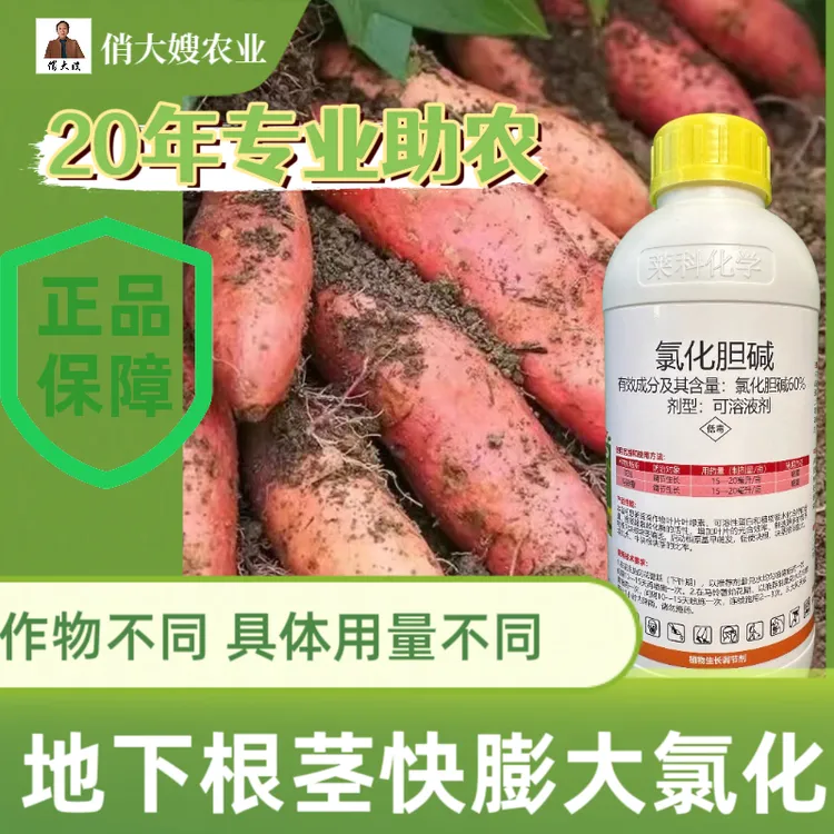 俏大嫂地下根茎快类红薯花生大蒜红薯膨大膨果期增产水溶肥（直播）