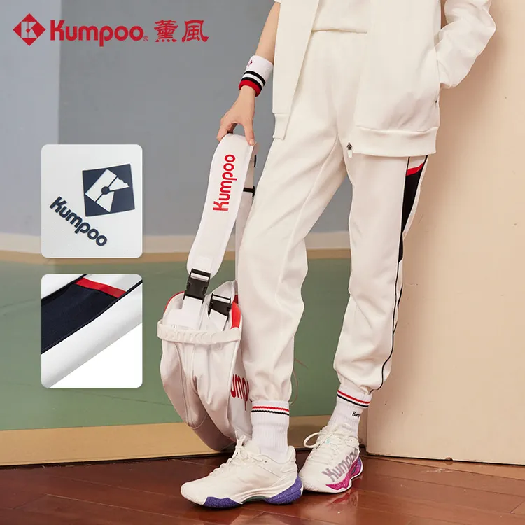 KUMPOO/薰风长袖通用翻领运动套装球服针织春秋夏季外套5025/6026