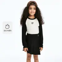 【芷芸专属】littlemoco童装冬装新款男女童蓄热修身打底长袖T恤