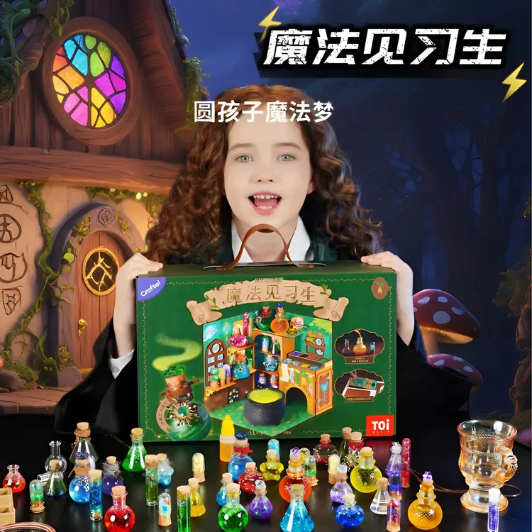 魔药药瓶玩具diy科学小实验套装魔法见习生女巫药水六一玩具礼物