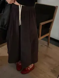 HUIHUI 宽松显瘦灯芯绒休闲裤
