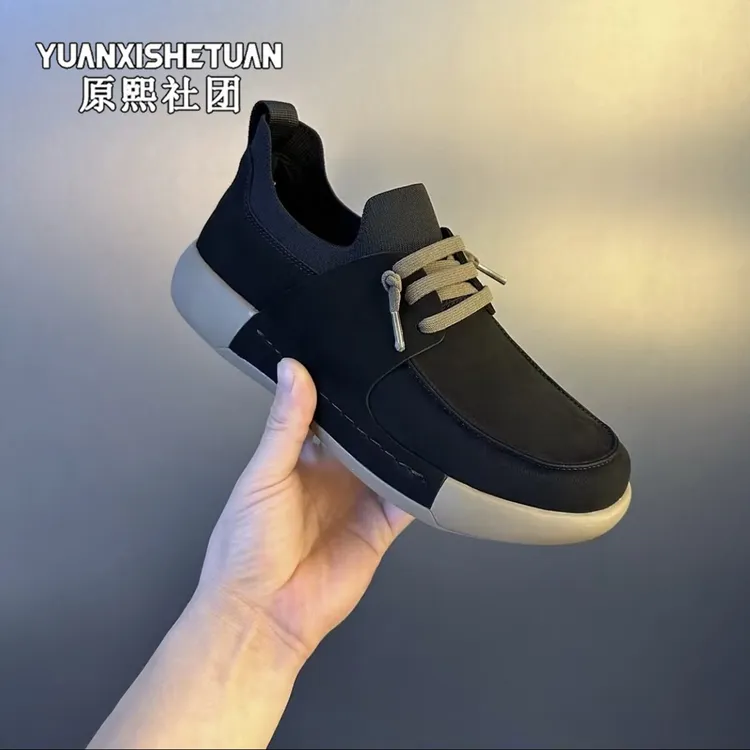 【专柜正品】2025秋冬款轻便一脚蹬男士软底透气驾车鞋舒适百搭男鞋商品图
