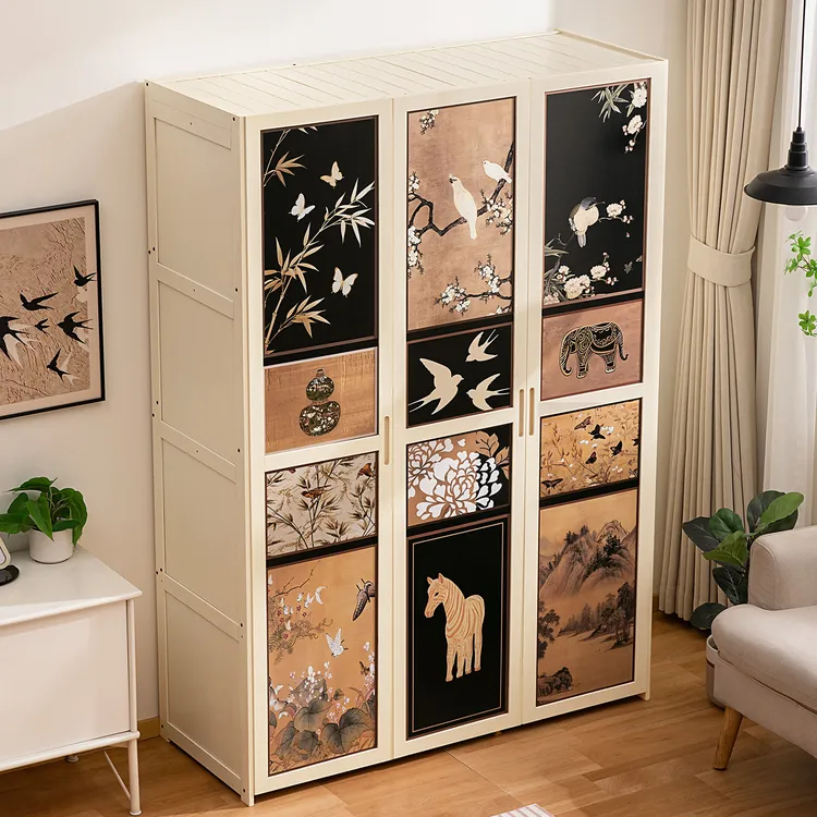 挂衣架落地式家用卧室衣帽架子床尾晚上放衣服神器简易衣柜出租房