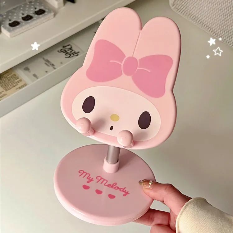 可爱卡通手机支架2025新款桌面用稳固可调节升降平板专用支架通用