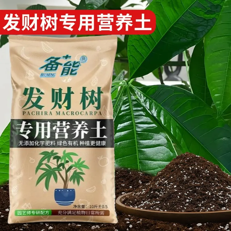 【20升】发财树专用营养土适合盆栽绿植种植的优质养花土壤专用土