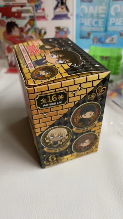 名侦探柯南 雕金徽章盲盒