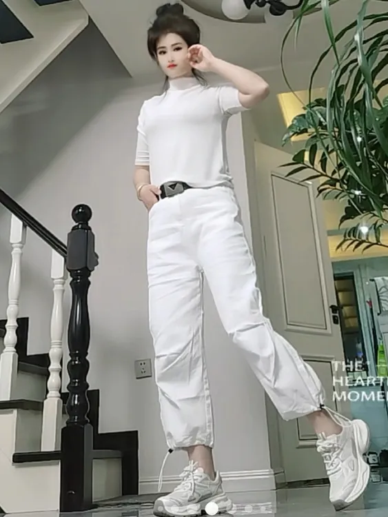 涵范＋【5303】减龄缩脚裤高腰显瘦休牛仔闲裤小个子佳人牛仔裤