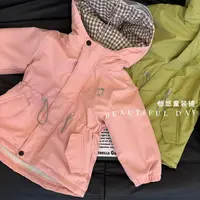 2025冬厚款棉服童装男女童加绒男女时尚连帽韩版休闲粉色拉链女
