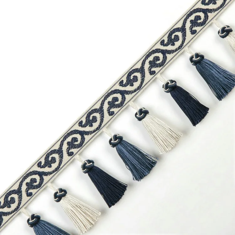 高质量窗帘花边 吊穗 流苏 珠子 水晶DIY手工 两米起发