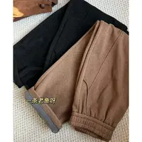 R 春款新品哈伦裤女 高腰显瘦百搭休闲裤1505
