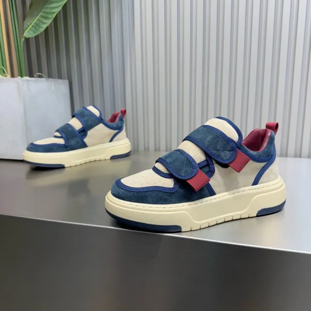 春秋男士拼色厚底朝流时尚休闲百搭复古软底舒适网红爆款轻奢男鞋