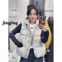 秋季新款休闲百搭连帽棉马甲(8853)