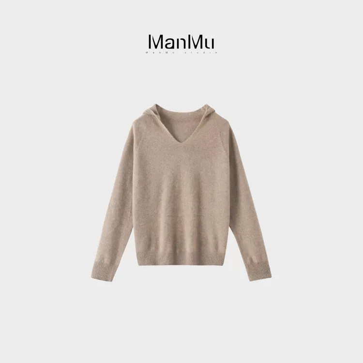 满目ManMu 【张琪专属】高级定制秋季时尚百搭100%绵羊毛衣350570