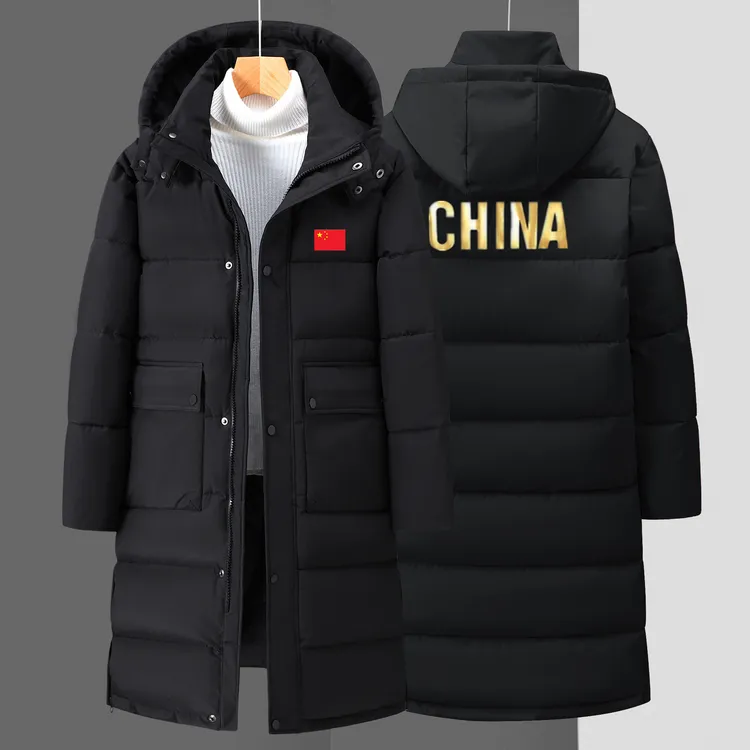 冬季长款棉服男女款加厚保暖大码棉衣国家队体育训练运动学生棉袄