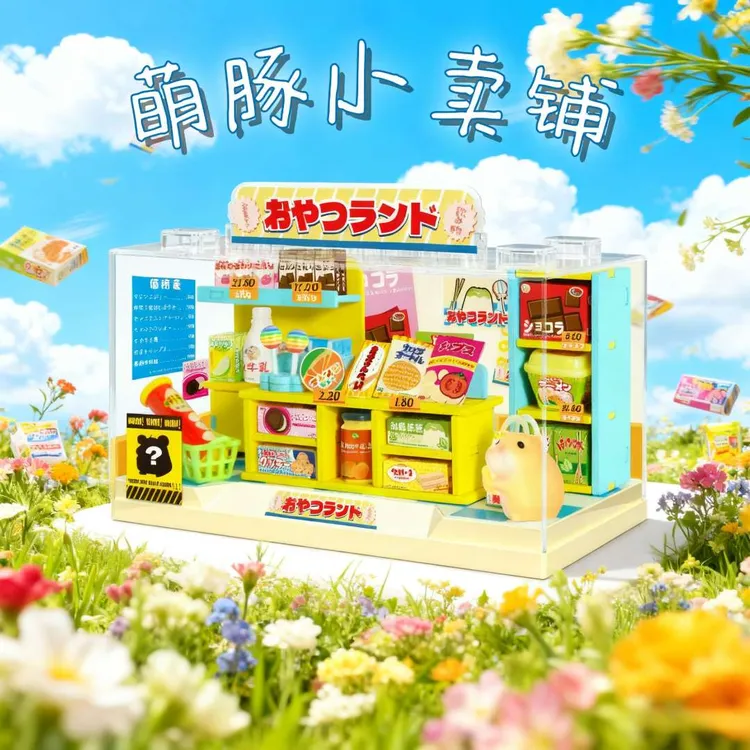 咔拼拼木质系列拼装小屋积木手工模型新款礼盒装立体摆件生日礼物