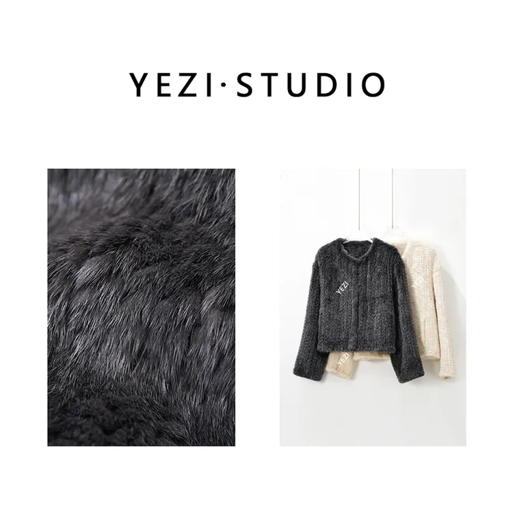 【现货速发】【派对千金】丹麦進口紫标天鹅绒级双面密编皮草25331014