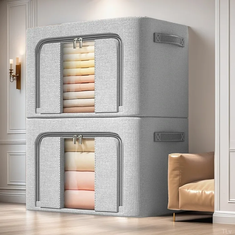 牛津布衣服收纳箱整理箱大容量整理箱被子整理收纳箱多功能收纳箱