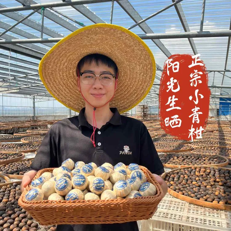 【天花板.青柑王】2025年蓝宝石半生晒小青柑茶厂旗舰款 柑香浓郁