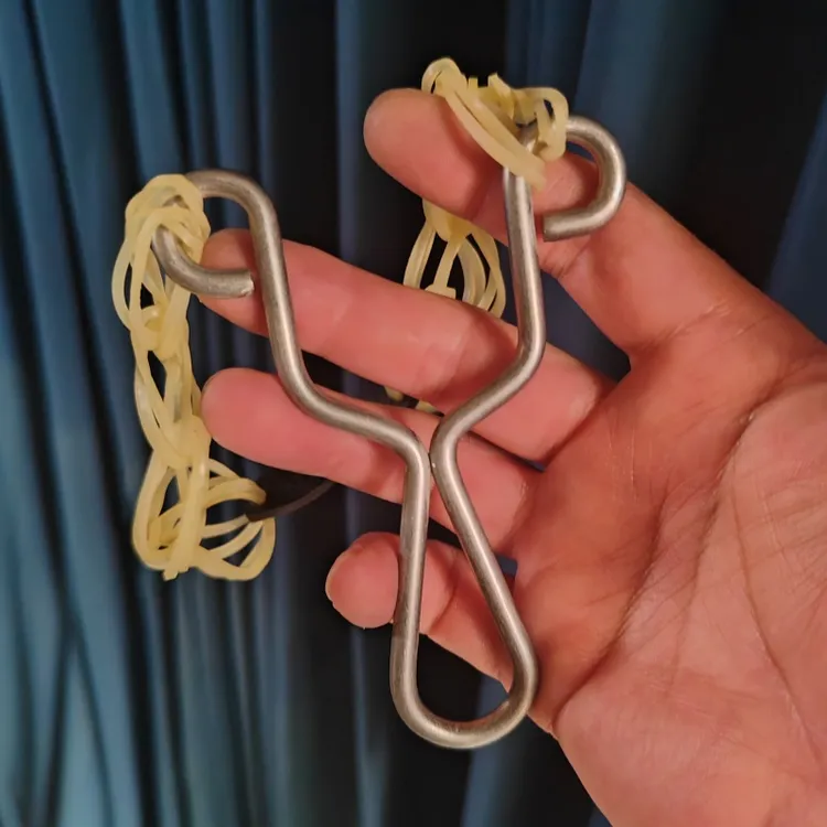 梁威善巧弓艺店铺老物件传统弹弓圆皮筋玩具竞技专用户外救援装备