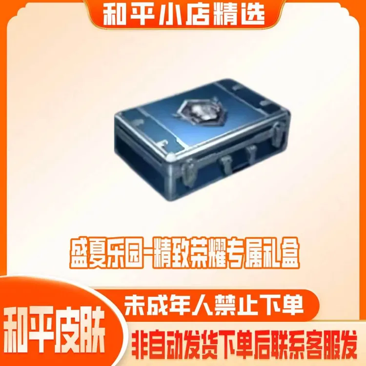 和平精英战场指挥官密钥蓝色昵称精英荣耀专属礼盒禁未成年购