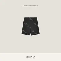 MRHALA 柏信精织丝毛牛绞扣中裤女 LK40360