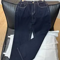 K9009金丝阔腿牛仔裤5b8