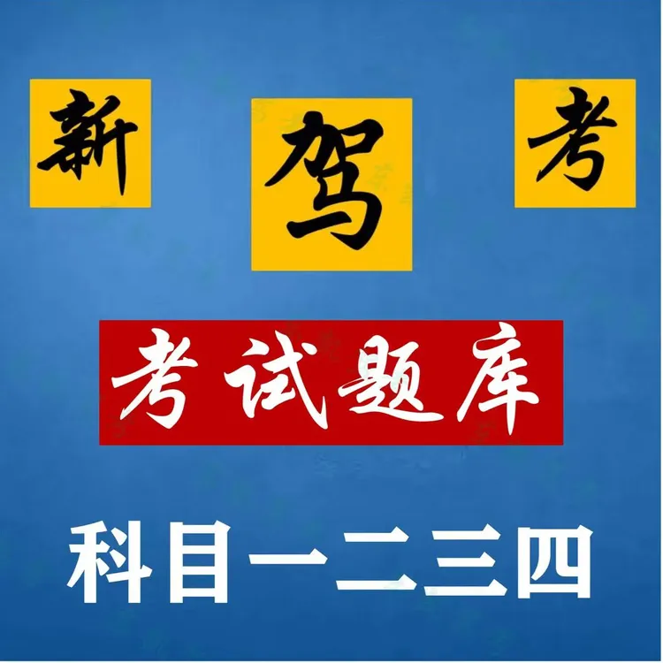 2025年科目1234考驾照书（视频讲解+软件+精选500考题）