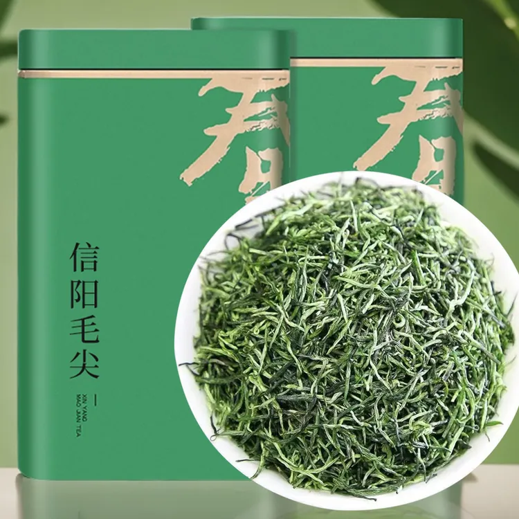 特级信阳毛尖茶叶绿茶2025新茶春茶正宗河南高山小芽一芽一叶送礼