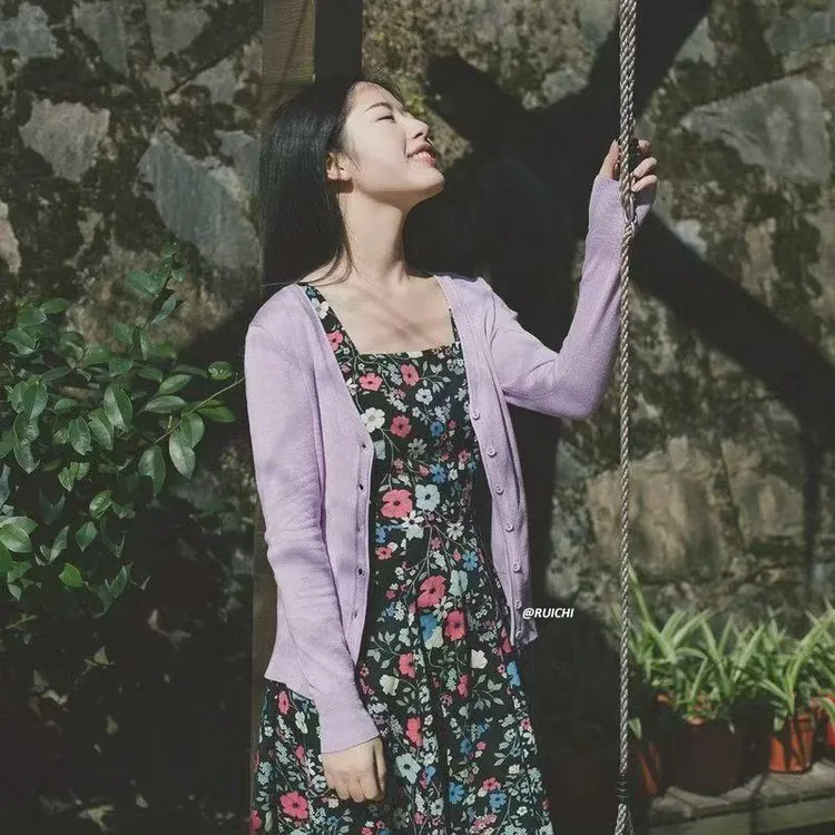 春夏新款~韩版休闲通勤百搭时尚修身显瘦小香风毛衣开衫上衣