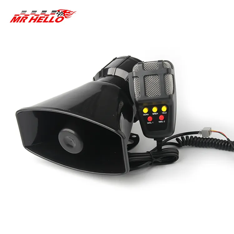 五音警报器喇叭汽车摩托车设计经典功能升级版安装纯正产品喊话