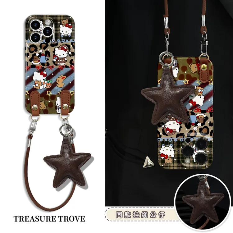 适用于苹果16/17华为OPPO小米VIVO时尚个性LJ软菲林手机壳CA1957