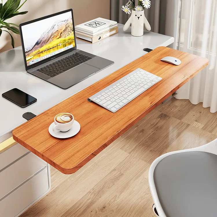 桌面延长板可折叠办公桌子扩大神器侧边扩展增宽手臂支撑键盘托架