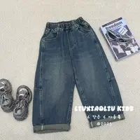 杭州六小六正版BY LIUXIAOLIU秋季儿童牛仔裤17428