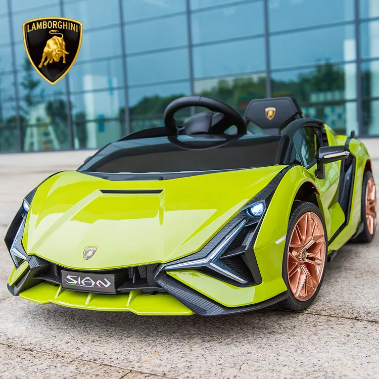 兰博儿童电动车四轮汽车男女小孩玩具车可坐人宝宝童车带遥控