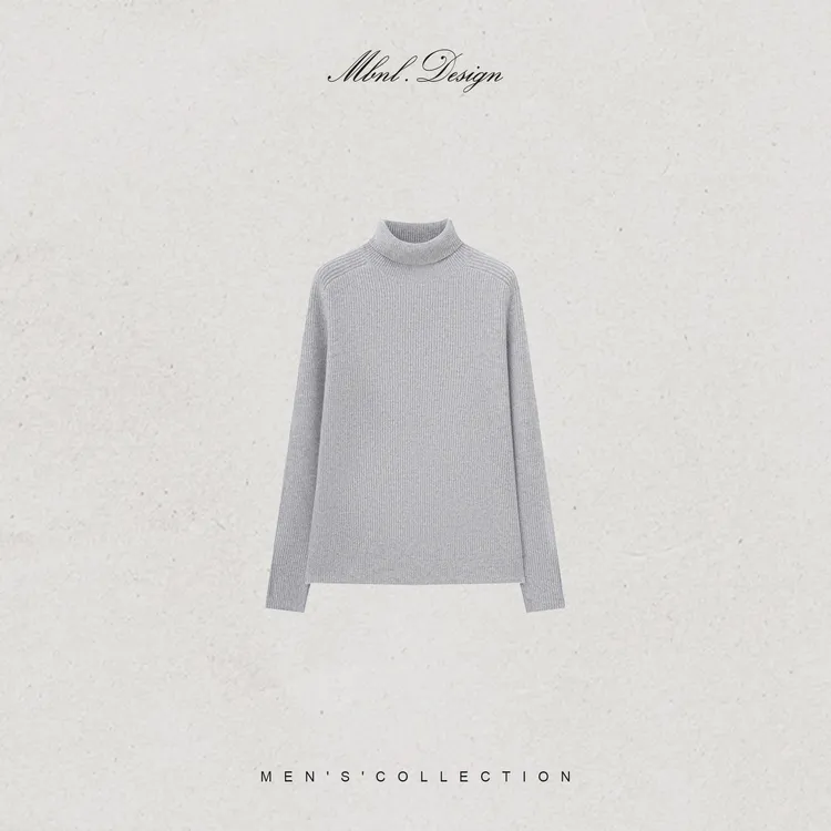 MBNL-F「Côte Noir」秦磊男装7针560g羊绒羊毛定织毛衣LL-SSY1235